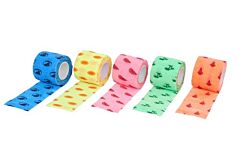 KRUUSE Fun-Flex Summer, assorted, 5 cm x 4.5 m, 10/pk