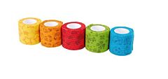 KRUUSE Fun-Flex Care Inside-Out, 5 cm x 4.5 m, 10/pk
