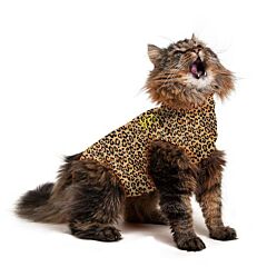 Medical Pet Shirt CAT - S, LEOPARDPRINT