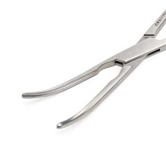 KRUUSE De Bakey-Pean Forceps, 18.5 cm / 7.3", curved