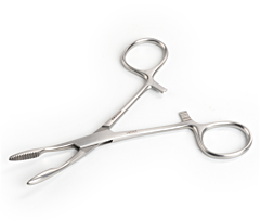 Arterieklem Pean verbandtang gebogen 12,5 cm