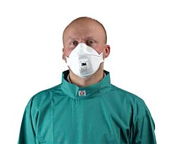 Mondneusmasker protection with stop valve 10/pk