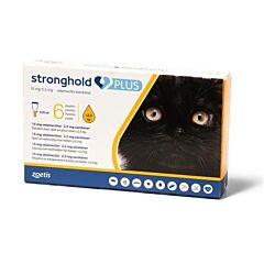 Stronghold Plus 0,25 ml kat spot-on S <2,5 kg 6 pipetten