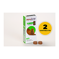 Bravecto 1 x 2 tabl.middelgrote hond 10-20kg