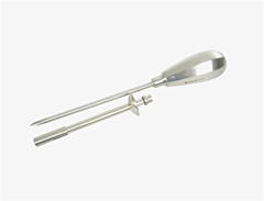 Penstrocard KRUUSE met metalen handvat en naald, 7 x 120 mm