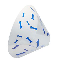 BUSTER Design Collars, Bones dark blue, 30 cm, 10/pk