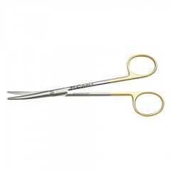 Schaar Metzenbaum geb.widia 14,5cm gekarteld snijvlak