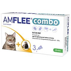Amflee combo spot on kat 3 x 50mg