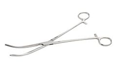 KRUUSE De Bakey-Pean Forceps, 28 cm / 11", curved