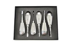 KRUUSE Elevator Set, winged, 1-6 mm, stubby handle