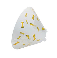 BUSTER Design Collars, Bones yellow, 20 cm, 10/pk