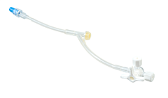 Verlengslang Y-model KRUUSE met driewegkraan, 40/pk