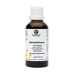 De Groene Os Duivelsklauw Complex Hond & Kat 50 ml.