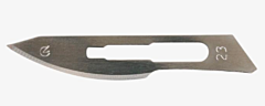 Scalpelmesjes KRUUSE no 23, steriel, 100/pk