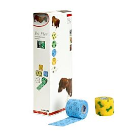 KRUUSE Pet-Flex, assorted, 7,5 cm x 4.5 m, 10/pk