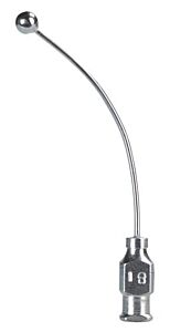 KRUUSE Kropnaald  Luer Lock voor vogels 1.2x50 mm gebogen