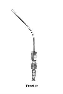 Afzuigcanule frazier 3,3 mm 18 cm