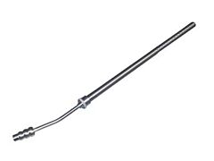 Afzuigcanule poole 10 mm gebogen rvs