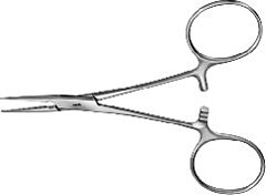 Arterieklem baby-mosquito 10 cm gebogen Aesculap