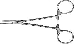 Arterieklem halsted-mosquito 12,5 cm recht getand 1:2 Aesc