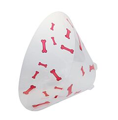 BUSTER Design Collars, Bones red, 25 cm, 10/pk