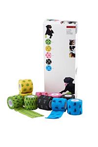 Kruuse Fun-flex Pet Bandages assorti 5cm 4,5m 10 stuks