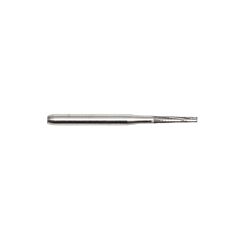 Bur, FG taper flat end, 21 mm, size 012, 5/pk