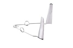 KRUUSE Cheek dilator, curved, extra long, 6 cm