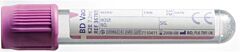 BD Vacutainer, EDTA Pwd Plastic, 4 ml, 100/pk