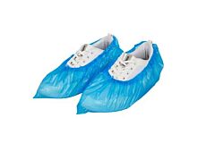 KRUUSE Disposable shoe covers, blue, 100/pk