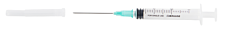 Spuit/naald KRUUSE 2 ml 21G x 1½ (0,8x40mm) groen 100 stuks