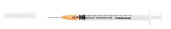 Spuit/naald KRUUSE met doorn tbc 1 ml 25g x 5/8 100 stuks