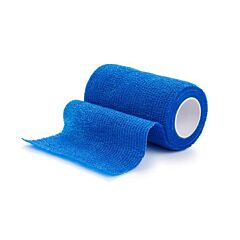 Bandage Kruuse Vet-Flex 4,5 mtr x 10 cm blauw 10 stuks
