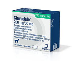 Clavudale 200/50 mg tablet 1x120 stuks