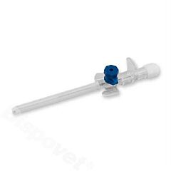 IV catheter Vasovet blauw 22G x 25 mm 50 st