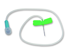 NIPRO Butterfly 23G 0,6 x 19 mm blauw+slang 30 cm per stuk