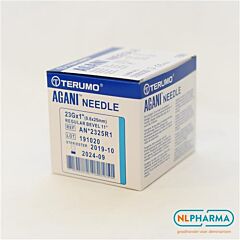 Naalden Terumo blauw 23G 0,6x25 100 st