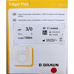 Catgut braun plain usp 3-0 100 meter