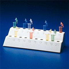 Centrifugebuis rekje 20 gaten wit