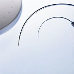 Hechtnaald 3/8 gebogen snijdend mt.7, 50mm per 12 stuks