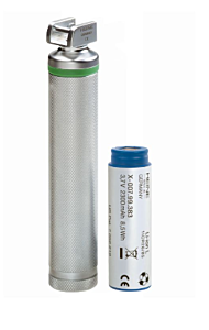 Heine Laryngoscoop handvat li-ion accu 3.5v F.O. LED + ind