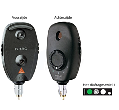 Heine oogspiegel K180 3.5v zonder blauw filter C-002.30.206