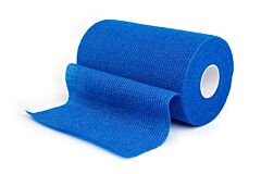 KRUUSE Vet-Flex, Blue, 15 cm x 15 m, 4/pk
