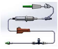 Infuussysteem transfusie-systeem 200cm 50 stuks