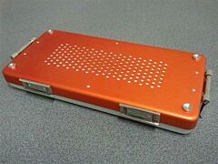 Instrumenten container mini 300 x 140 x 40 mm rood B&D geper