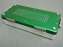 Instrumenten container mini 300 x 140 x 70 mm groen