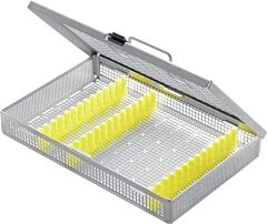 Zeefkorf met siliconen houder 273 x 176 x 41 mm