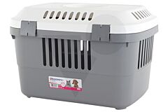 Kattenkooi 'discovery' 48 x 33 x 31 cm wit/grijs