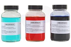 Kleuringsset Diff-Quick 3 x 80 ml blauw/rood/paars