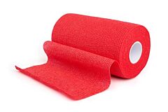 KRUUSE Vet-Flex, Red, 15 cm x 15 m, 4/pk